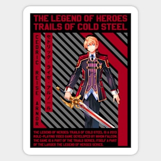 Cedric Reise Arnor II | Trails Of Cold Steel Sticker